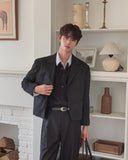 Soba Ribbed Round Cardigan
