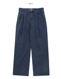 Ked one-tuck wide pants