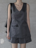 Meg V-neck Blouse
