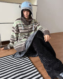 VELVET SHIRRING BOOTCUT PANTS