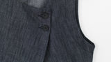 [BAONHOUSE] Poria denim button vest