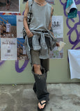 Jeep layered sleeveless