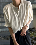 Summer Round Short Sleeve Cardigan