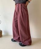 Remade Pintuck Balloon Strap Pigment Pants