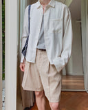 Lottie Linen Crop Shirt