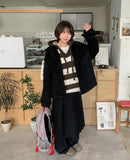 [unisex] Hyutani Wool Pocket Short Coat