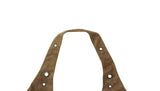 SUEDE EYELET SHOULDER BAG