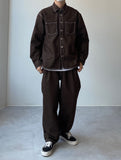 Pure Brown Denim Jacket