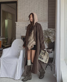 [wool 100%] LENIER handmade double coat