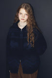 [2-WAY] Nordic Winter Hood Knit Zip-up