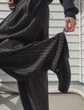 Effect Balloon Stripe Slacks