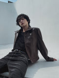 Monochrome Max Leather Jacket