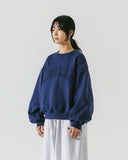 [AG.W] Applique Crop Sweat Shirt