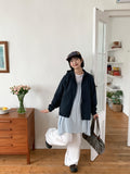 Modulo Patch Banding Wide Pants