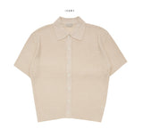 Hits Collar Knit Cardigan