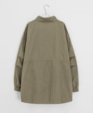 Cotillo Cotton String Over Bomber Jacket