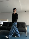 Quro Necklace Ribbed Tee