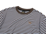 Cat Stripe Ringer Tee