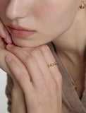 Ice Cushion Silver Ring M