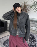Ennis Leather Patch Waffle Beanie