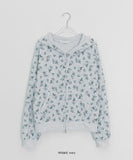 Mannaco Flower Hood Zip-up
