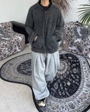 Pesed Pigment Knit Hood Zip-Up