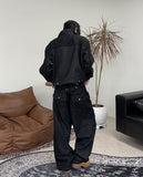 Repel Back Strap Denim Pants