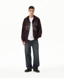 EMPTY STRIPE ZIP UP HOODIE
