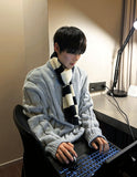Mushroom Boucle Knit