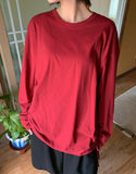 Nemiki String Over Basic Long Sleeve Tee