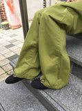 Desen Color Straight Cotton Pants