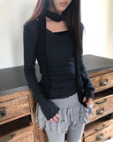 Nikken Wrinkle Dot Scarf