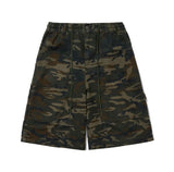 Double Knee Carpenter Washing Camo Bermuda Pants