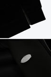 LOGO HOOD VELVET JACKET