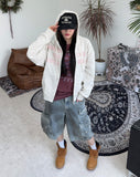 Melanon Dirty Cargo Bermuda Pants