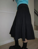 Narin Tiered Midi Skirt