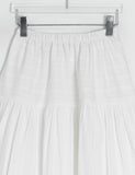 Saku Pure Lace Banding Long Skirt