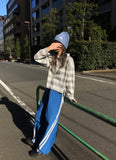 STRIPE CROP KARA T