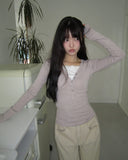 Ethan Stripe Warmer Long Sleeve T-Shirt