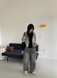 [unisex] Lupla Pigment Cargo Denim Pants