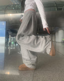 Bern Brushed Side Pin Tuck Snap Training Pants