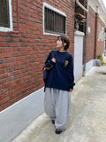 [Unisex] Cordlock Pintuck Banding Balloon Wide Pants