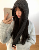 Nea Collar Pocket Rib Knit Cardigan