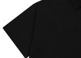 Small Cloud Bear Smile Overfit Short Sleeve Shirt