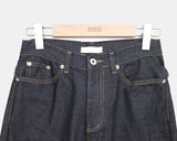 Robu Classic Buckle Wide Denim Pants