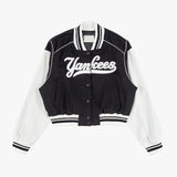 New york embroidery varsity jacket
