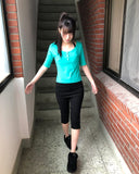 Sierra Slit Button Biker Pants