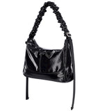 MONA Ruffle Medium Shoulder Bag