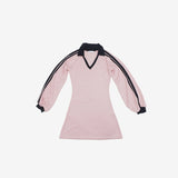 Newden V-neck Color Matching One Piece