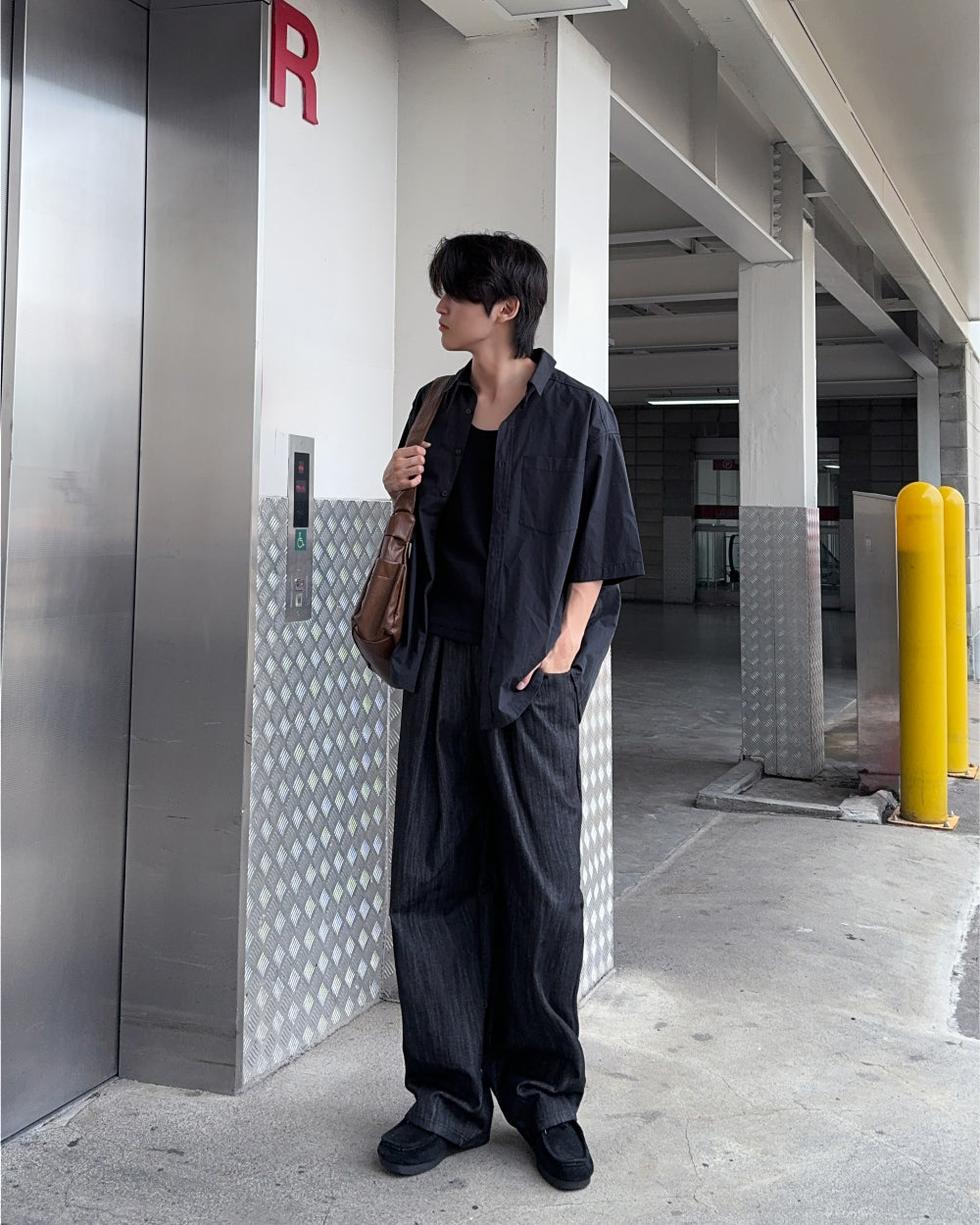 【SCENERITY】Kyoto Cooling Short Sleeve Shirt SCENERITY (シナリティ) - 京都クーリング半袖シャツ / Kyoto